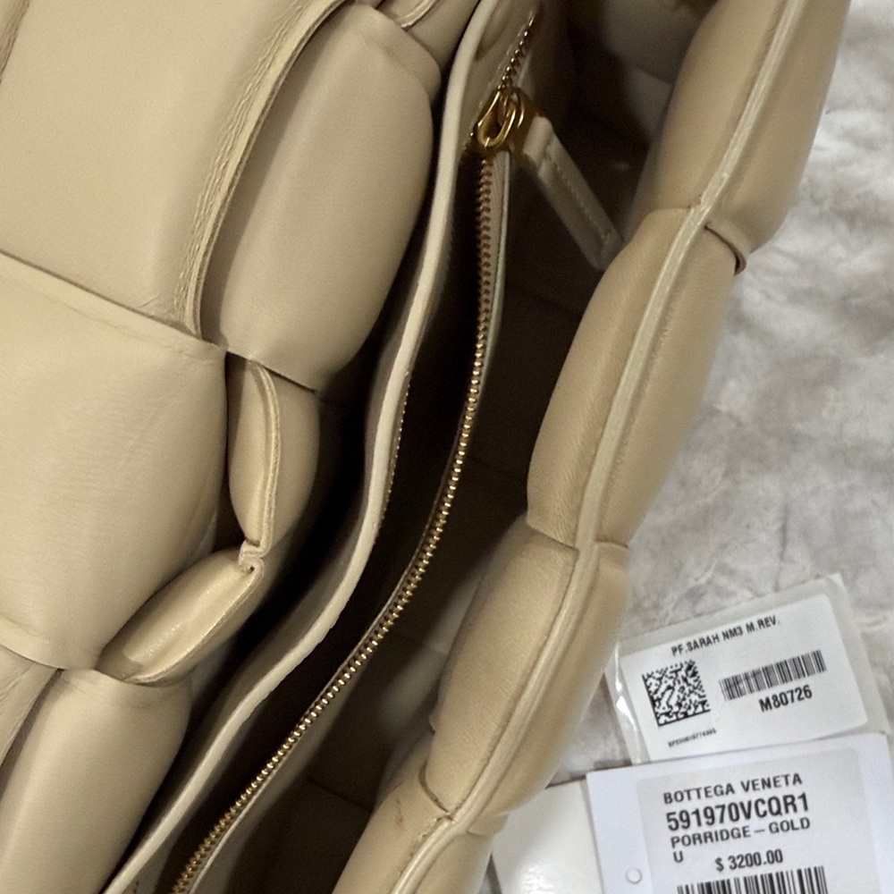 Bottega Veneta Tan Padded Crossbody Bag - Picture 4 of 6